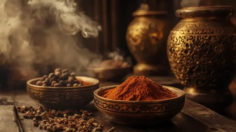 Les épices du maroc : Un parfum d'ailleurs dans nos cuisines 4 epices marocaines sur tables