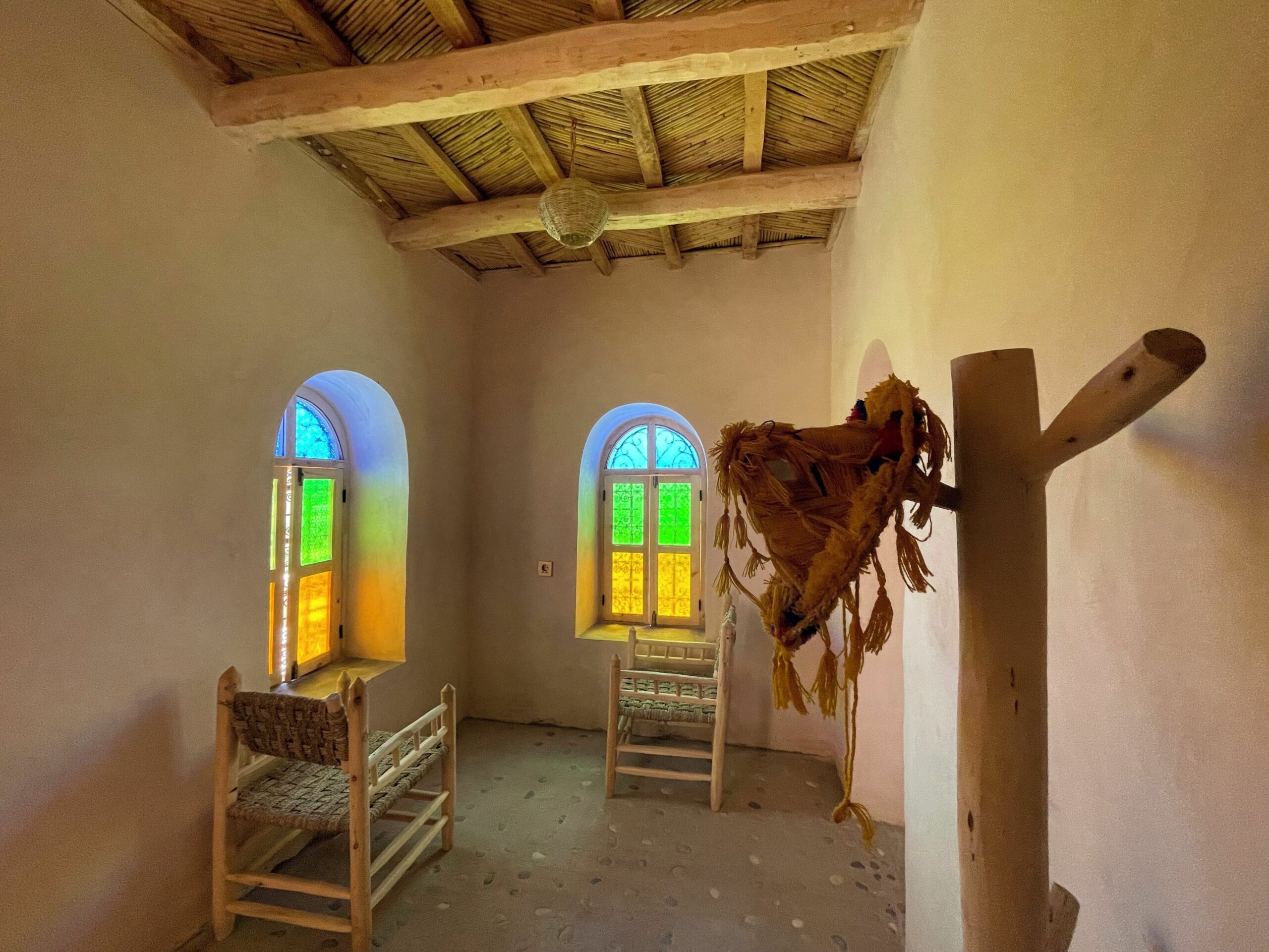 Intérieur authentique de la kasbah