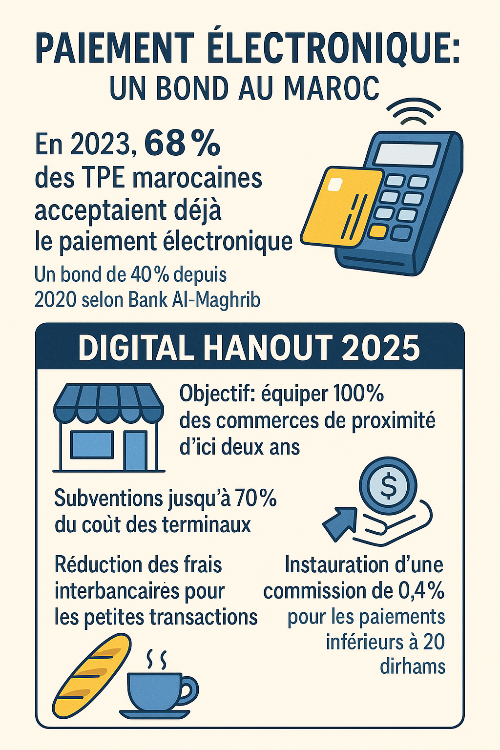 Maroc : l'essor des paiements électroniques dans les épiceries de quartier 3 Carte bancaire maroc