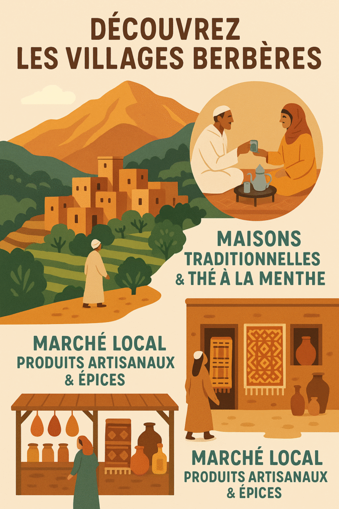 Vallée de l'Ourika : Guide complet pour une escapade inoubliable près de Marrakech 4 village berber