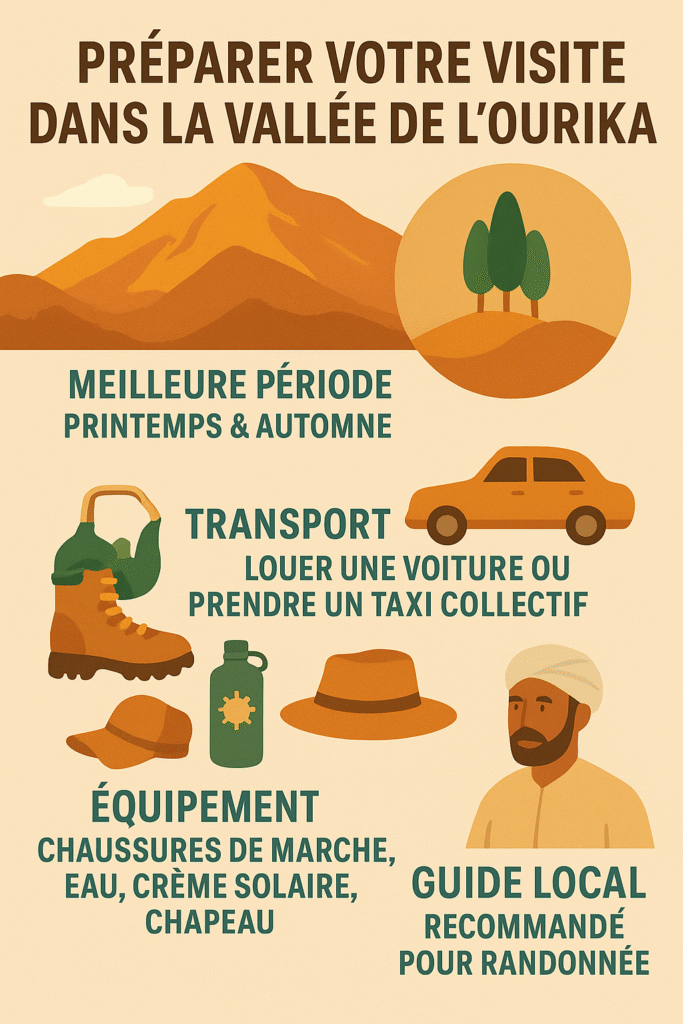 Vallée de l'Ourika : Guide complet pour une escapade inoubliable près de Marrakech 5 Quand visiter la vallee Ourika