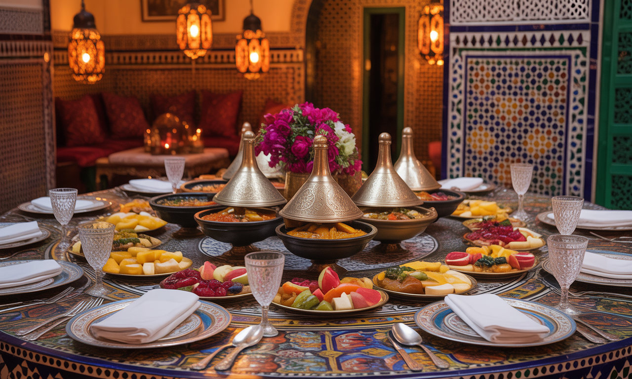 Diner spectacle à Marrakech : vivez une soirée inoubliable au cœur de l’animation marocaine 3 découvrez un dîner spectacle à marrakech et vivez une soirée inoubliable alliant gastronomie, ambiance festive et traditions marocaines. plongez au cœur de l’animation et laissez-vous emporter par des shows authentiques pour une expérience mémorable !
