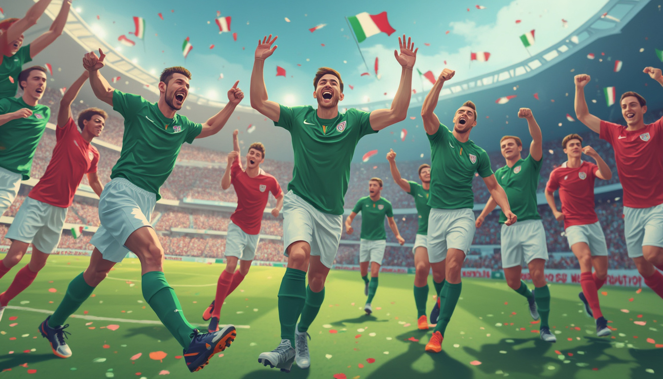 découvrez comment l'italie s'est illustrée lors d'un match spectaculaire dans les qualifications pour la coupe du monde 2026, tandis que la suisse, le danemark et la croatie ont survolé leurs rencontres avec brio face à leurs adversaires.