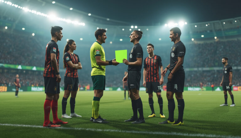 Un événement historique : l'introduction du carton vert lors du match Maroc-Espagne à la Coupe du monde U20 5 découvrez un événement historique lors du match maroc-espagne à la coupe du monde u20 : l'introduction inédite du carton vert, symbole d'innovation et de fair-play dans le football mondial.