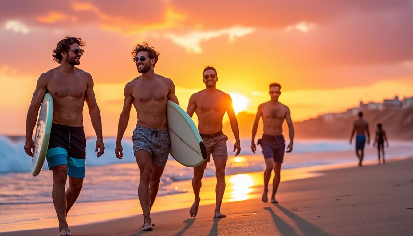 Découvrez notre Surf Camp à Taghazout, Maroc : profitez d'un séjour surf inoubliable avec hébergement, cours adaptés à tous niveaux et ambiance conviviale, au cœur des meilleures vagues marocaines !